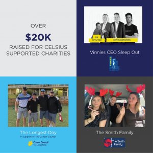 Celsius Charities 2020 year in review