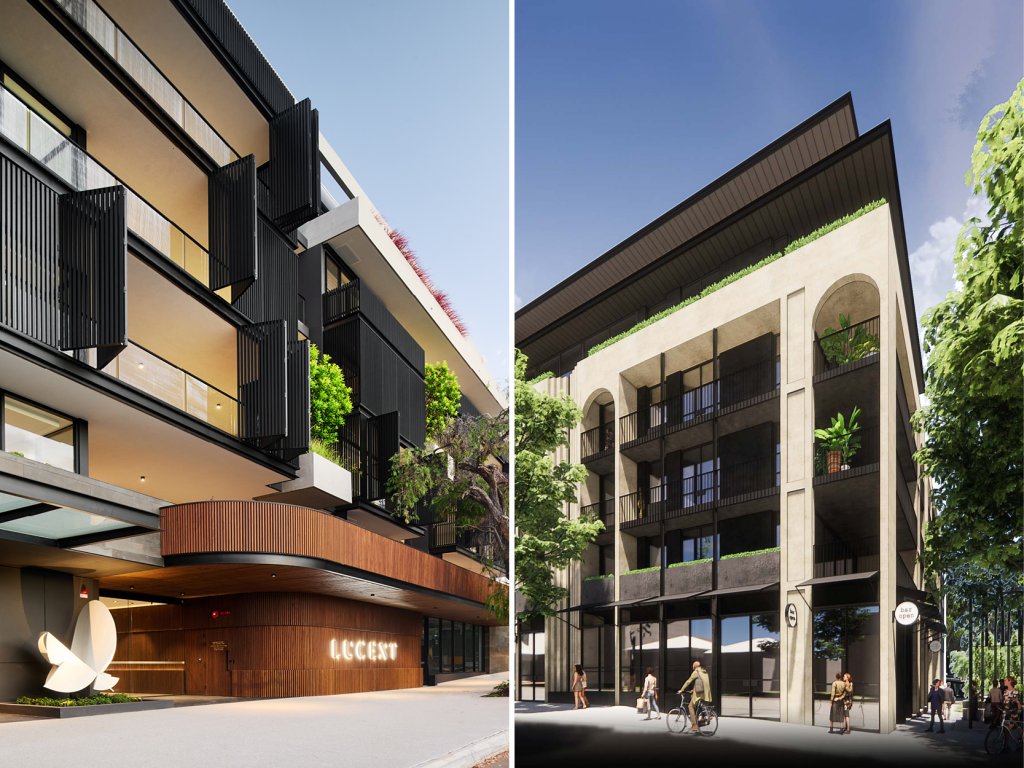 Lucent Claremont now complete as 385 Rokeby Subiaco applies for Development Approval
