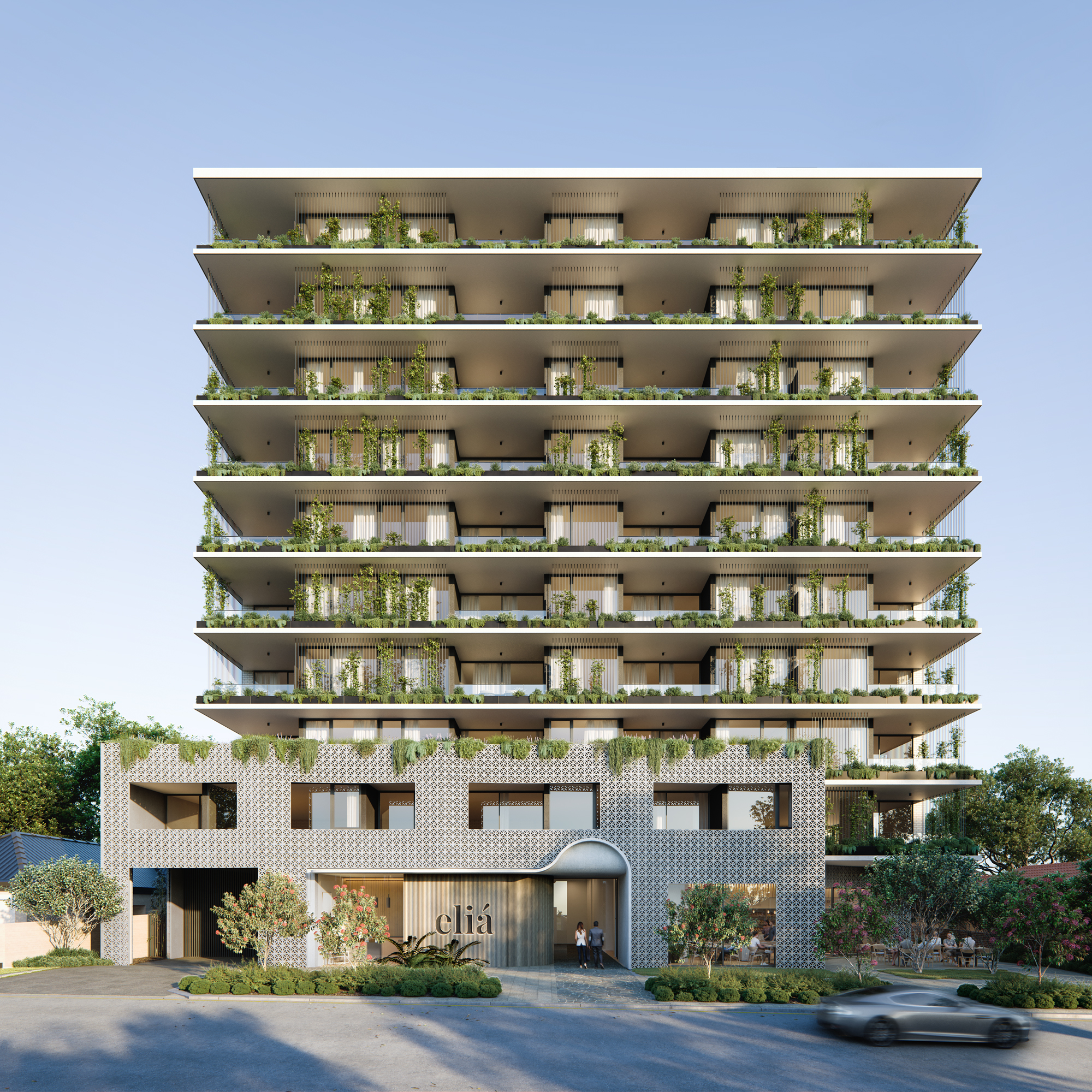 Elia Como Exterior Street Front