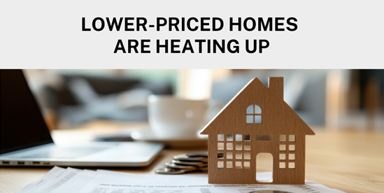 Lower-priced homes are heating up