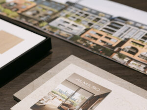 Alma Square Colour Scheme selection boards
